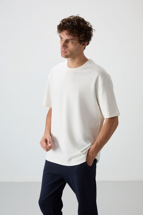 Herren Übergroßes T-Shirt und Hosen Set - Image 2