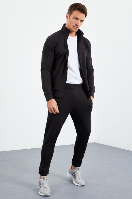Herren Scuba Strick Sweatshirt und Hose Set - Image 4