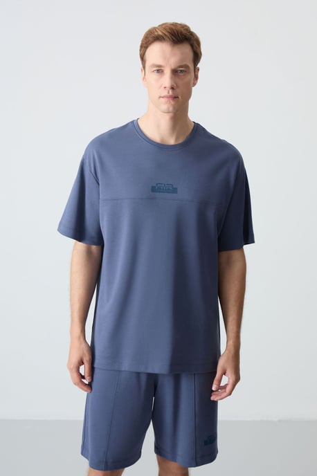 Herren Oversized T-Shirt und Shorts Set - Image 2