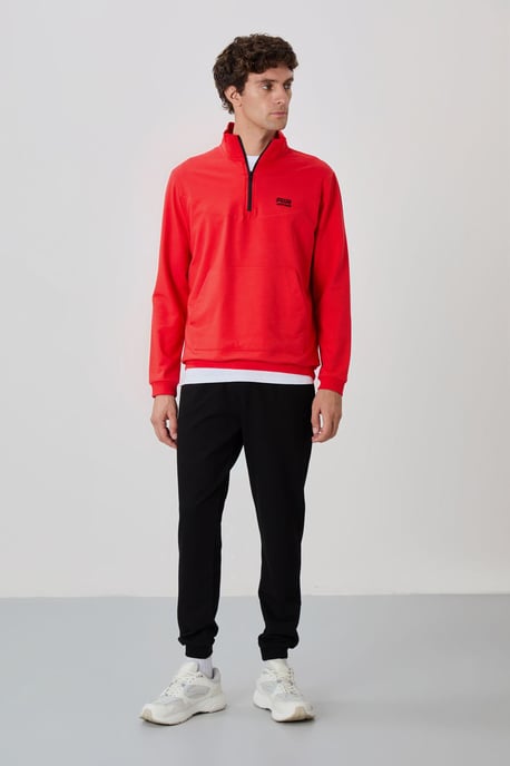 Herren Sweatshirt- und Hosen-Set mit Reißverschluss vorne - Image 5