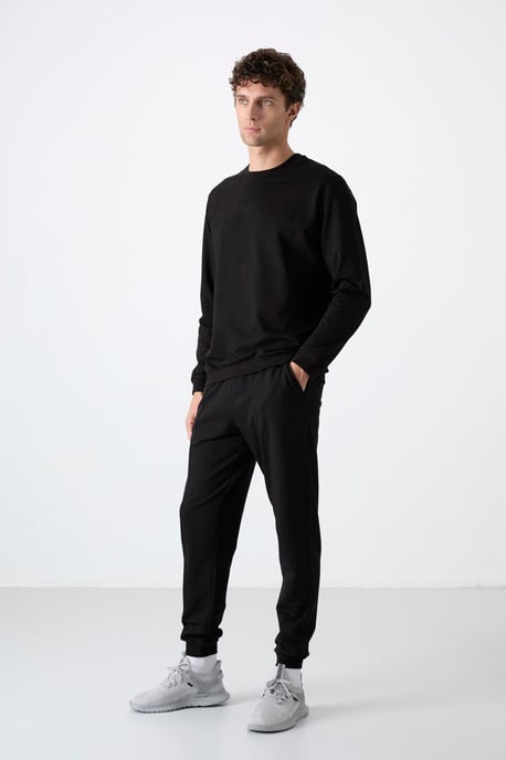 Herren Fleece Sweatshirt- und Hosen-Set - Image 4