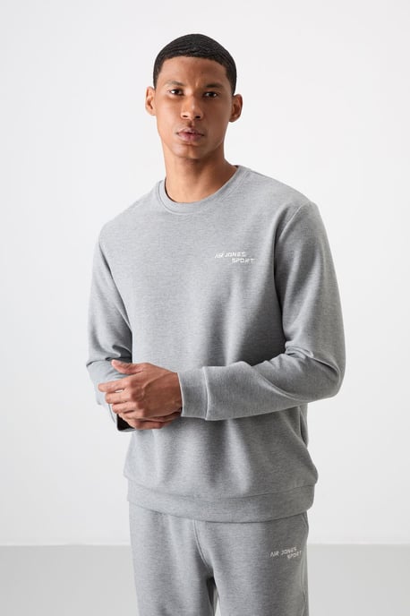 Herren Langarm-Sweatshirt und Hose Set - Image 2