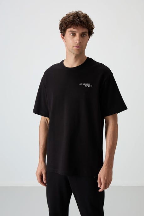 Herren Oversize Baumwoll-Polyester Aktiv-Set - Image 2