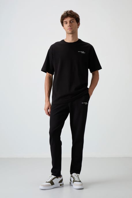 Herren Oversize Baumwoll-Polyester Aktiv-Set - Image 3