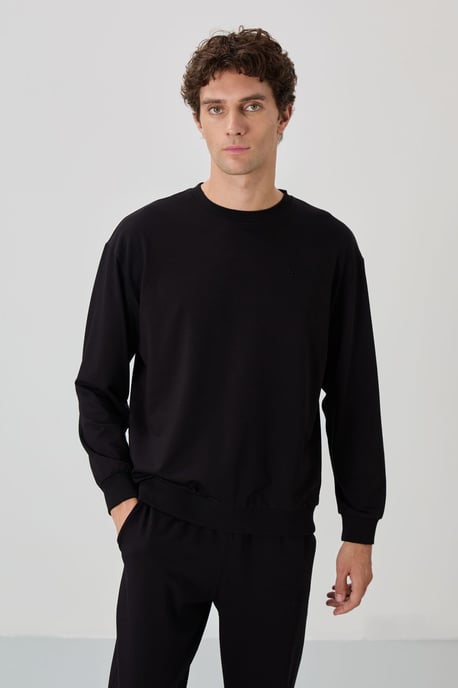 Herren Oversized Sweatshirt- und Hosen-Set - Image 2