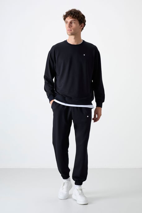 Herren Oversized Sweatshirt- und Hosen-Set - Image 3