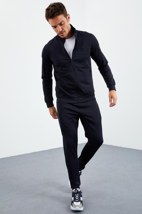 Herren Scuba Strick Sweatshirt und Hosen Set - Image 1