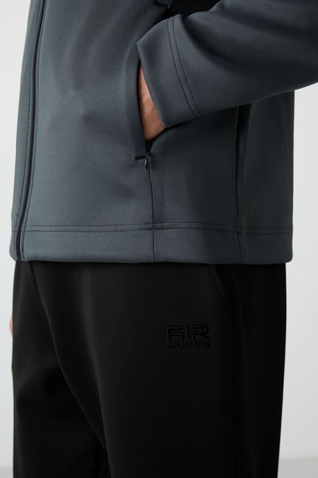 Herren Polyester Scuba Active Set mit Reißverschlusskragen - Image 3