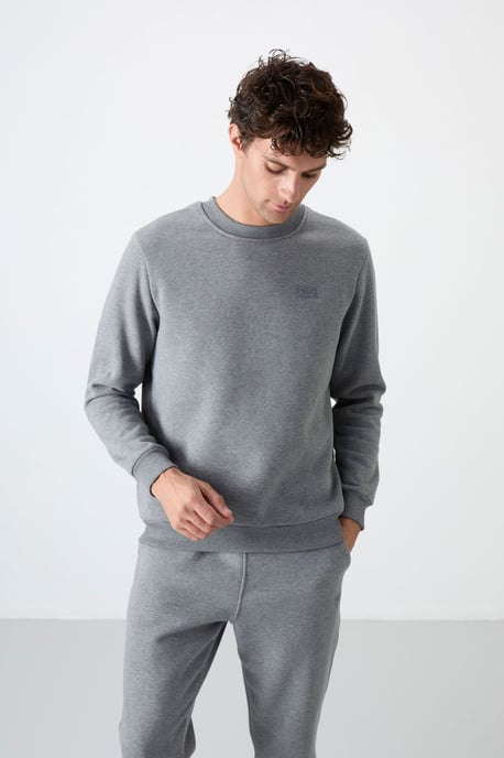 Herren Sweatshirt und Hose Set aus Baumwolle-Polyester-Fleece - Image 5