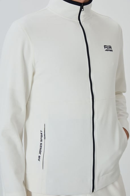 Herren Sweatshirt mit Reißverschlusskragen und Hose Set - Image 6