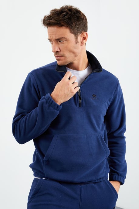 Herren-Polyester-Sweatshirt- und Hosen-Set - Image 3