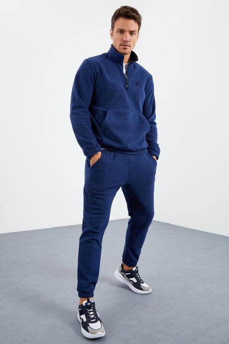 Herren-Polyester-Sweatshirt- und Hosen-Set - Image 4