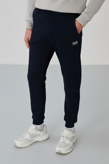 Herren Baumwoll-Polyester Fleece Sweatshirt- und Hosen-Set - Image 3