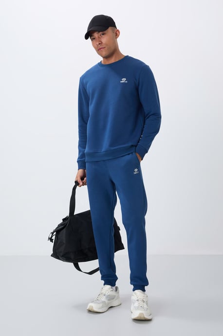 Herren Sweatshirt- und Hose-Set aus Baumwoll-Polyester-Fleece - Image 1