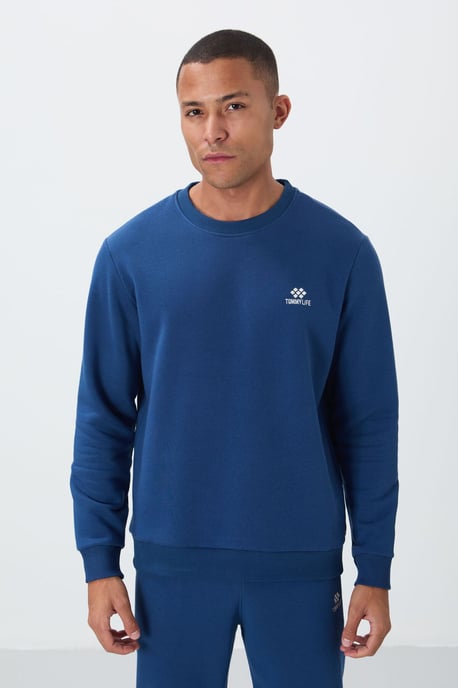 Herren Sweatshirt- und Hose-Set aus Baumwoll-Polyester-Fleece - Image 2