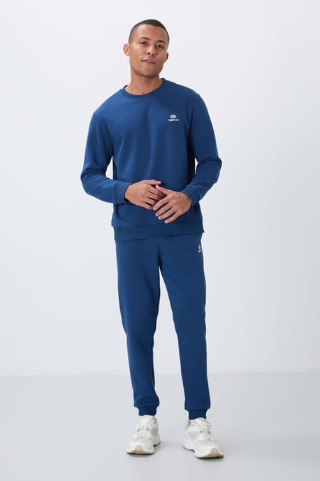 Herren Sweatshirt- und Hose-Set aus Baumwoll-Polyester-Fleece - Image 4