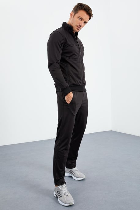 Herren Scuba Strick Aktives Set mit Reißverschlusskragen - Image 1