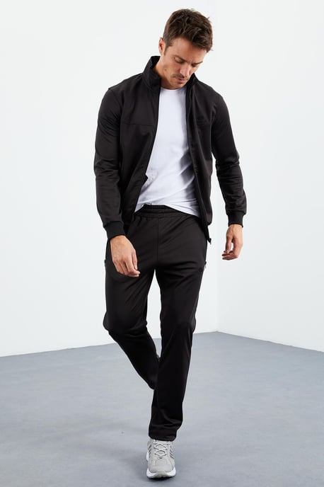 Herren Scuba Strick Aktives Set mit Reißverschlusskragen - Image 4