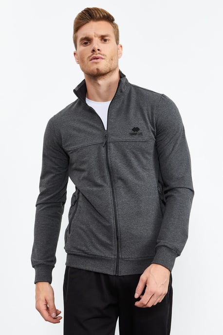 Herren Sweatshirt- und Hosen-Set mit Reißverschluss - Image 3