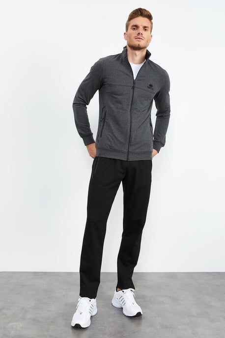 Herren Sweatshirt- und Hosen-Set mit Reißverschluss - Image 4