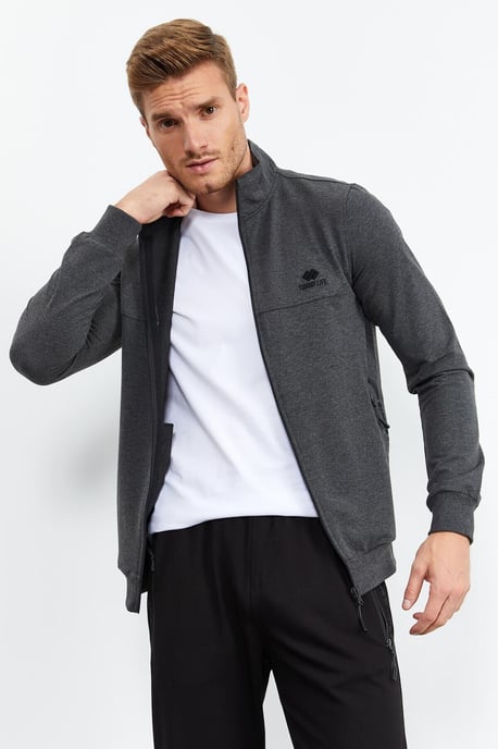 Herren Sweatshirt- und Hosen-Set mit Reißverschluss - Image 5