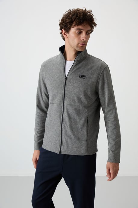 Herren Sweatshirt und Hose Set aus Baumwollmischung mit Reißverschluss - Image 6