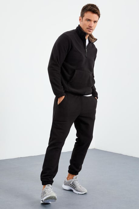 Herren Polyester Sweatshirt und Hosen Set - Image 5