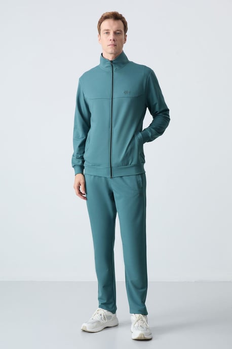 Herren Sweatshirt mit Reißverschluss und Jogginghose Set - Image 2