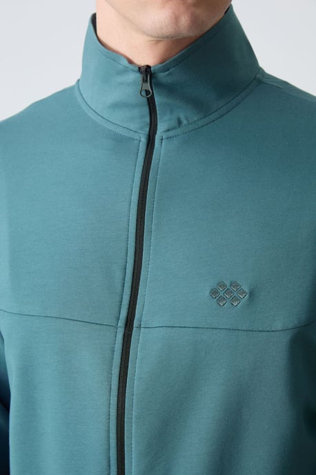 Herren Sweatshirt mit Reißverschluss und Jogginghose Set - Image 5
