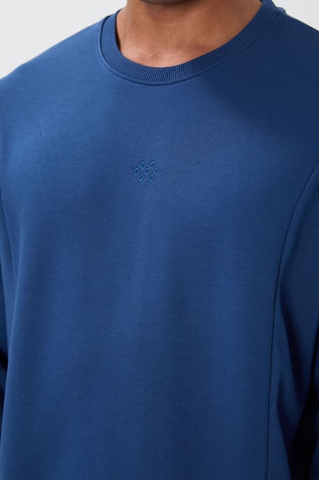 Herren Fleece Sweatshirt und Hose Set aus Baumwolle-Polyester - Image 4