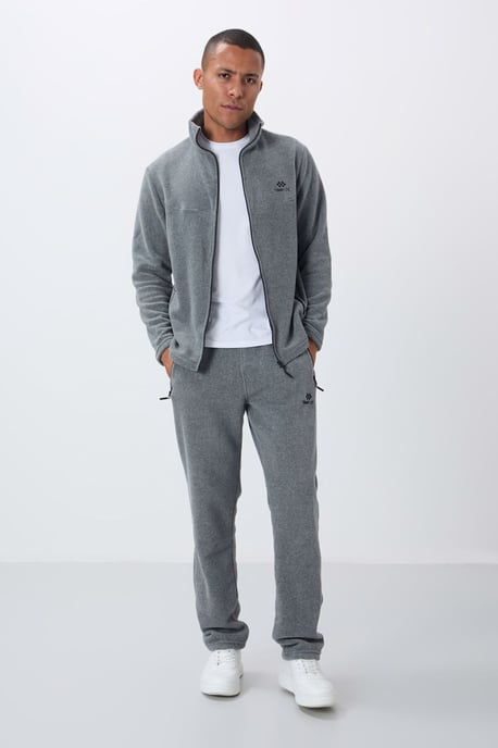 Herren Sweatshirt mit Reißverschluss und Jogginghose Set - Image 1