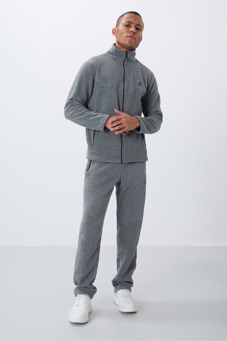 Herren Sweatshirt mit Reißverschluss und Jogginghose Set - Image 3