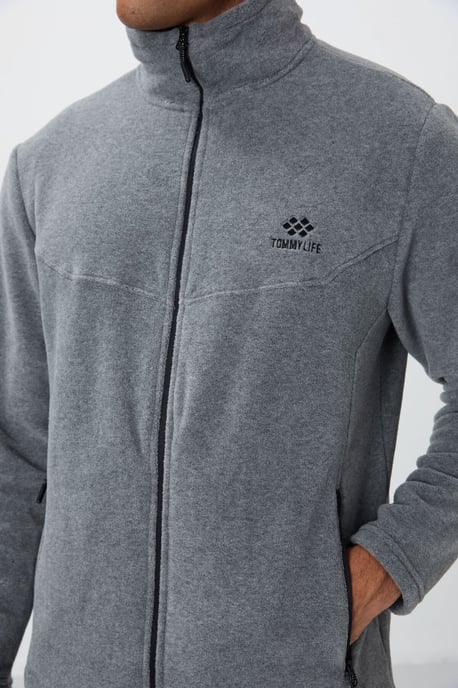 Herren Sweatshirt mit Reißverschluss und Jogginghose Set - Image 6