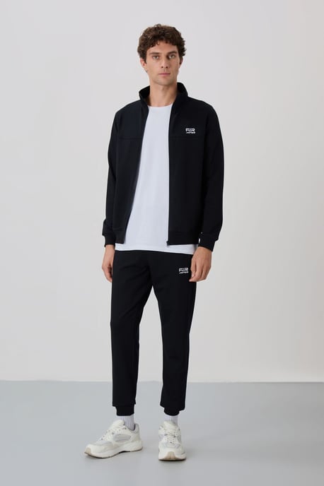 Herren Fleece Sweatshirt und Hose Set - Image 1