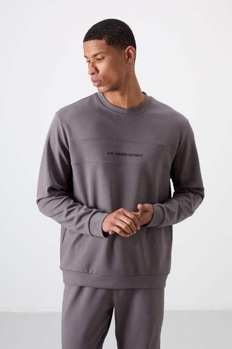 Bedrucktes Fleece-Sweatshirt- und -Hosen-Set - Image 2