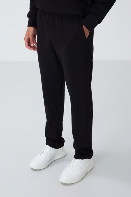 Herren-Fleece Sweatshirt und Hose aus Baumwolle-Polyester-Mix Set - Image 3