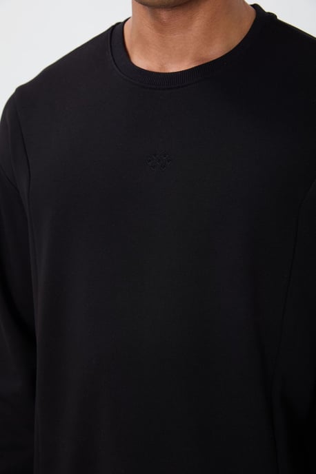 Herren-Fleece Sweatshirt und Hose aus Baumwolle-Polyester-Mix Set - Image 4
