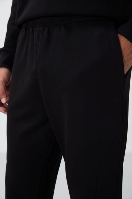 Herren-Fleece Sweatshirt und Hose aus Baumwolle-Polyester-Mix Set - Image 6