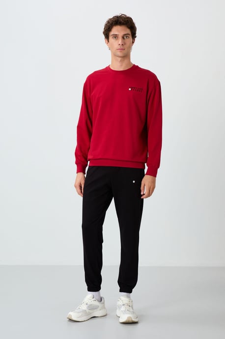 Herren Oversized Sweatshirt- und Hosen-Set - Image 1