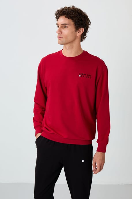 Herren Oversized Sweatshirt- und Hosen-Set - Image 2