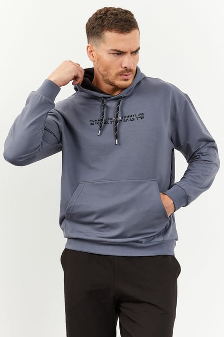 Übergröße Kapuzensweatshirt und Hose Set - Image 2