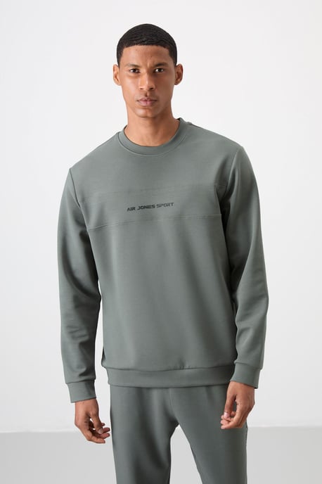 Bedrucktes Fleece-Sweatshirt- und Hosen-Set - Image 3
