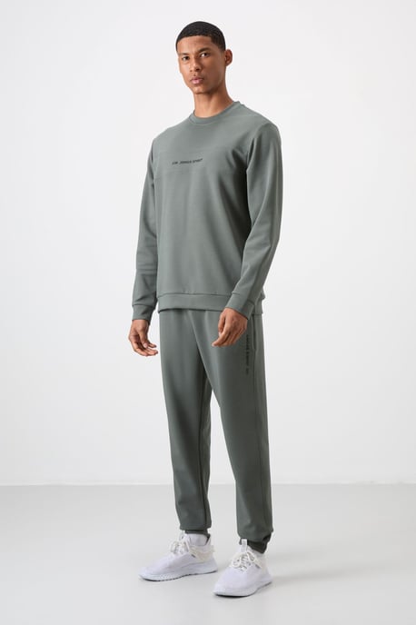 Bedrucktes Fleece-Sweatshirt- und Hosen-Set - Image 6