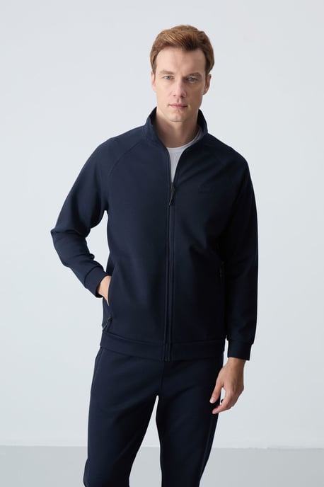 Herren Farbblockiertes Strick-Active-Set - Image 2