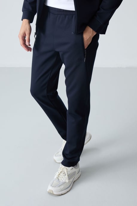 Herren Farbblockiertes Strick-Active-Set - Image 3