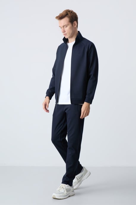 Herren Farbblockiertes Strick-Active-Set - Image 4