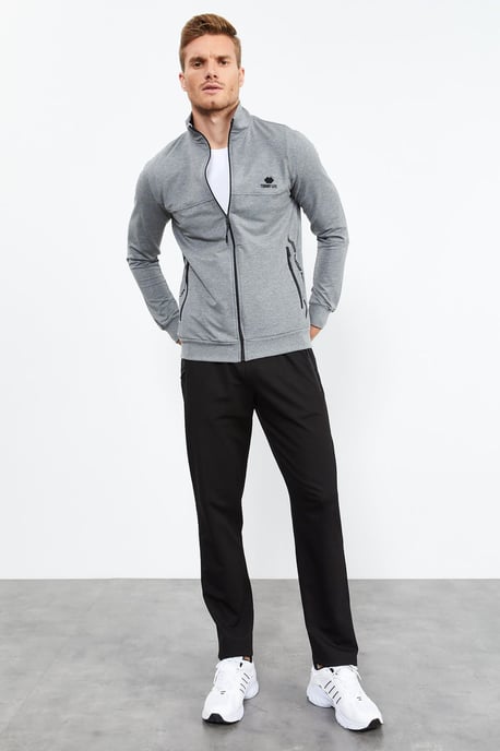 Herren Sweatshirt-Set mit Reißverschluss und Hose - Image 6
