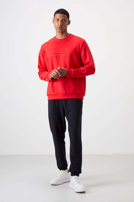 Bedrucktes Fleece-Sweatshirt- und Hosen-Set - Image 1