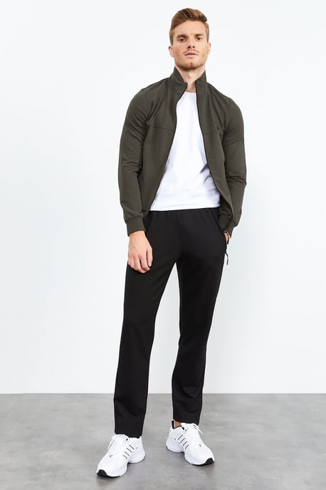 Herren Sweatshirt mit Reißverschluss und Hose Set - Image 1