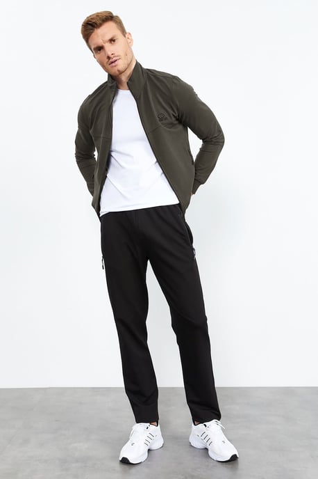 Herren Sweatshirt mit Reißverschluss und Hose Set - Image 2
